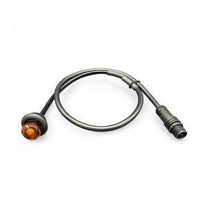 3/4" Round Side Marker Lights Amber